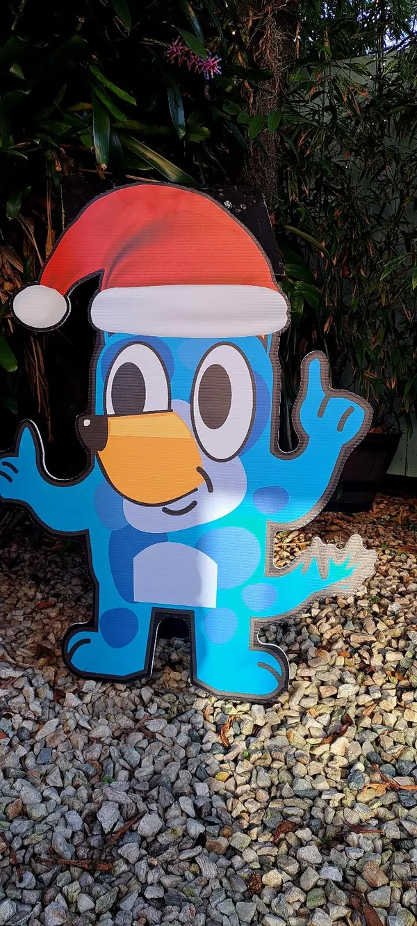 Christmas Bluey.