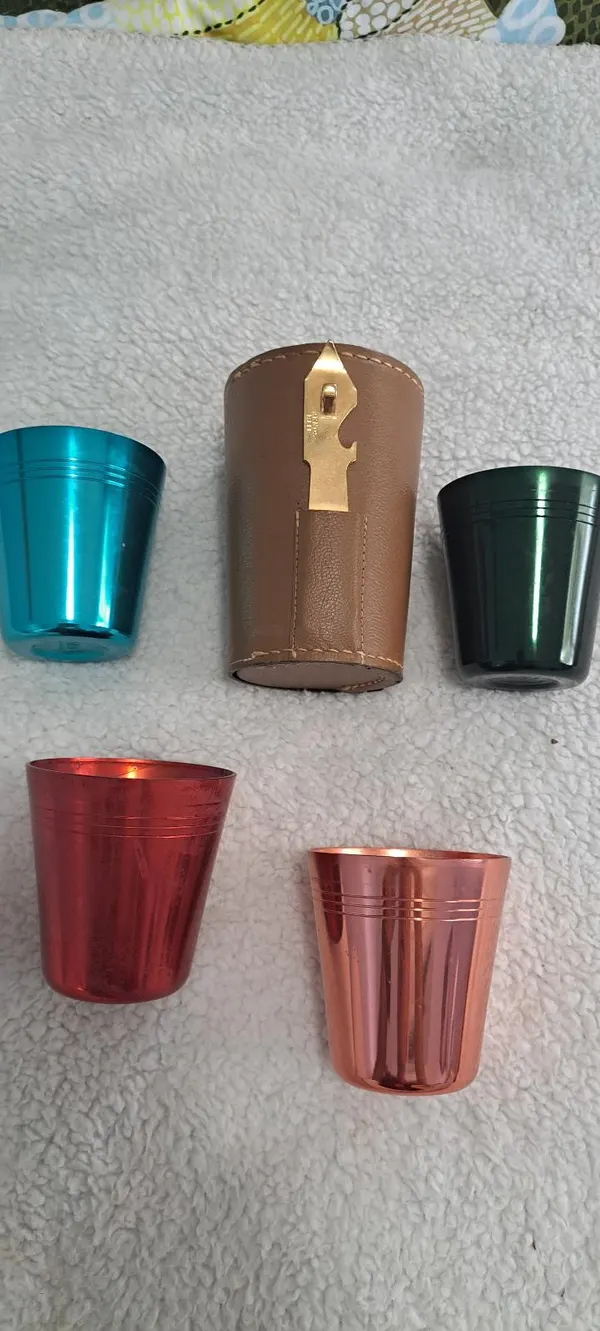 Retro Anodized cup set