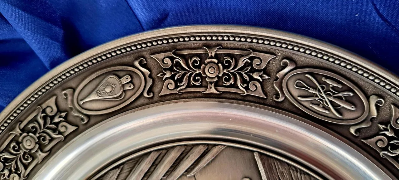 German Pewter collectors plates — photo 9