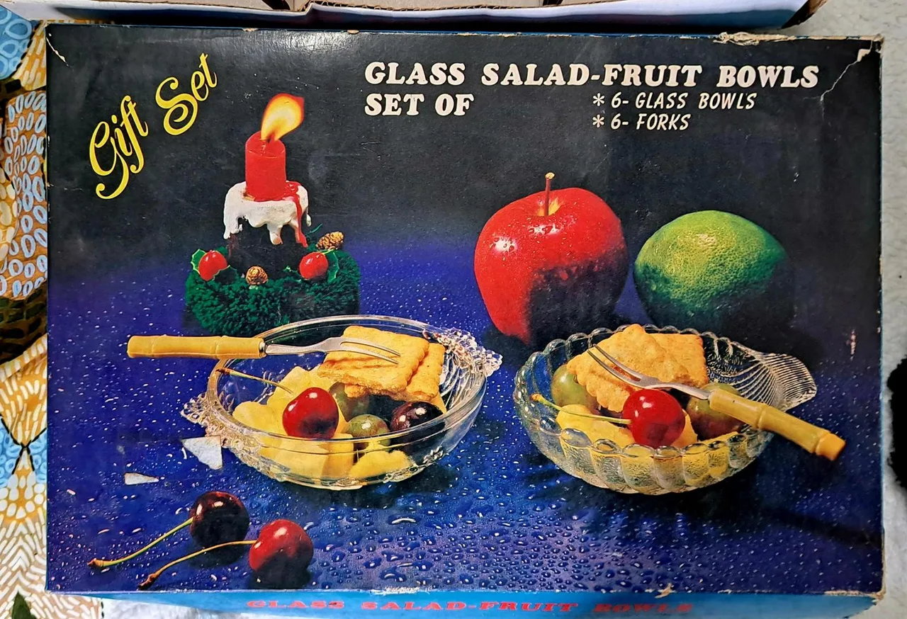 Glass Fruit bowl set — photo 5