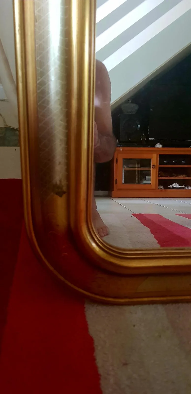 Gold mirrors x 2 — photo 5