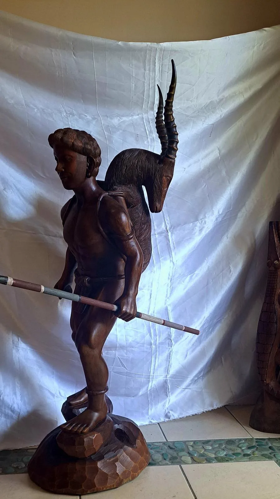 Statue. Igorot Hunter. — photo 8