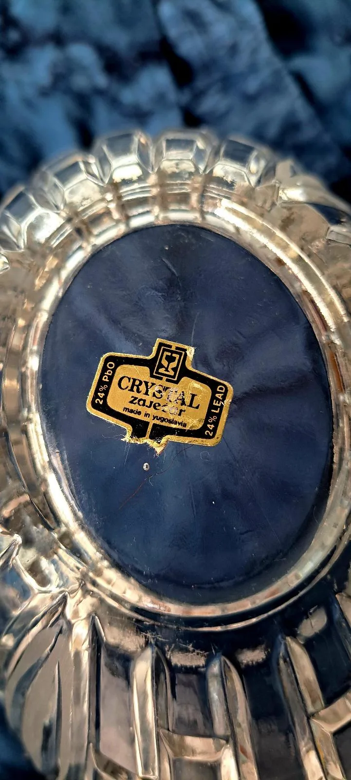 Lead Crystal Dish. — photo 6