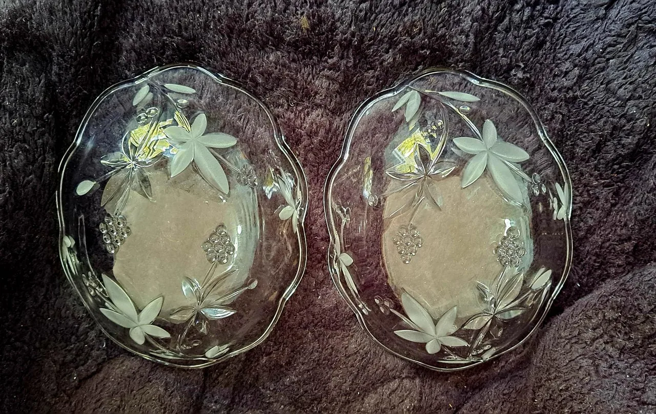 Cut Glass dishes — photo 2