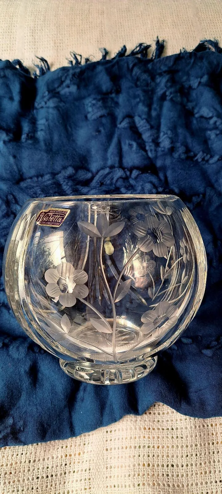 Lead Crystal Bowl. — photo 3