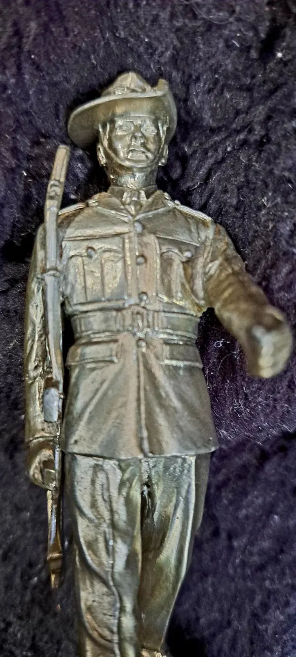 Pewter Soldier. Australian Engineers.