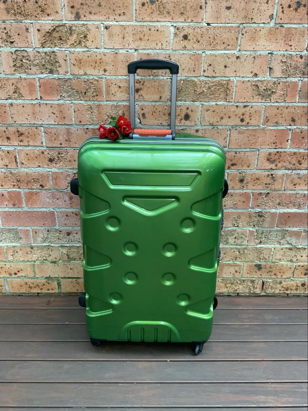 MENDOZA 83cm X Large Hard SUITCASE/4 Swivel Wheels/All Parts Work/TSA Lock — photo 6