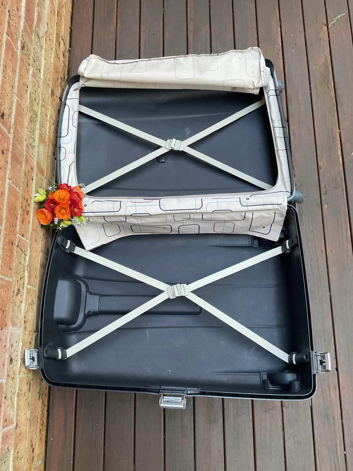 SAMSONITE 83cm X LARGE HARD SUITCASE/4 SWIVEL WHEELS/WATERPROOF/TSA LOCK — photo 5