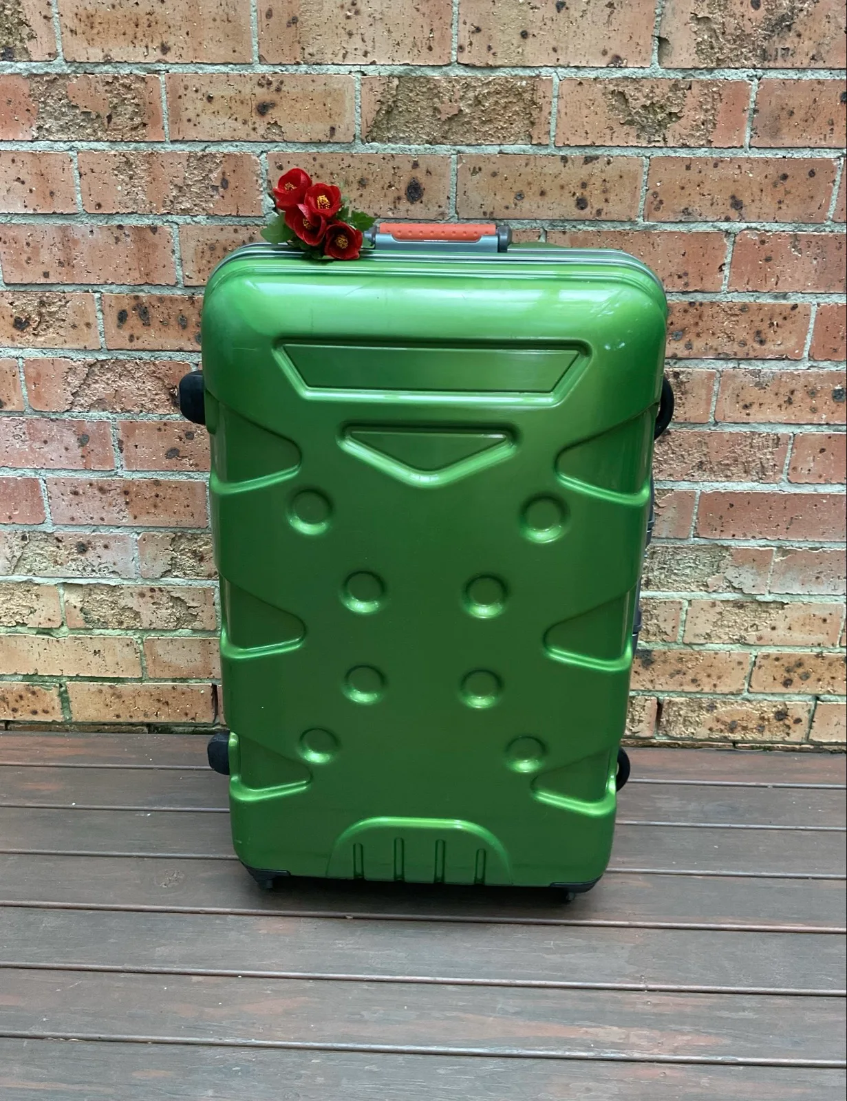 MENDOZA 83cm X Large Hard SUITCASE/4 Swivel Wheels/All Parts Work/TSA Lock — photo 7
