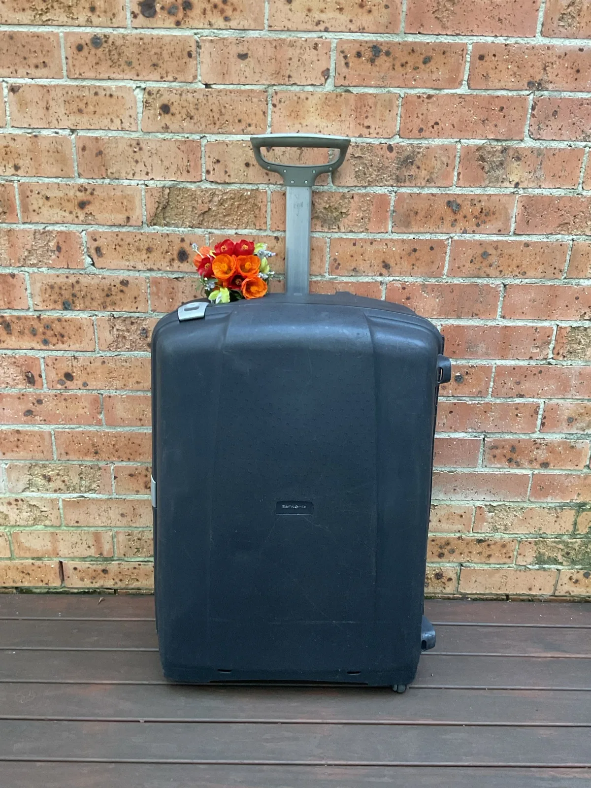 SAMSONITE 83cm X LARGE HARD SUITCASE/4 SWIVEL WHEELS/WATERPROOF/TSA LOCK — photo 6
