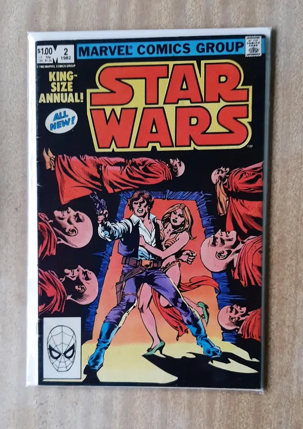 STAR WARS ANNUAL #2 1982 Marvel Comics BRONZE AGE Classic Collectors Item