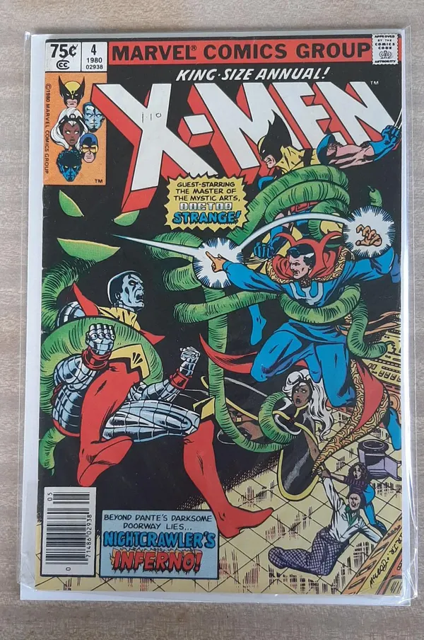 X-MEN #4 KING SIZE ANNUAL 1980 Marvel Comics BRONZE AGE Classic Collectors Item