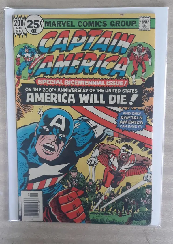 CAPTAIN AMERICA #200 1976 Marvel Comics BRONZE AGE Classic Collectors Item