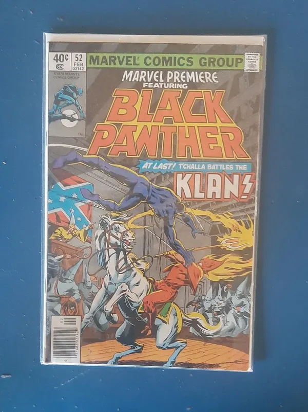 MARVEL PREMIERE #52 1980 Featuring The BLACK PANTHER