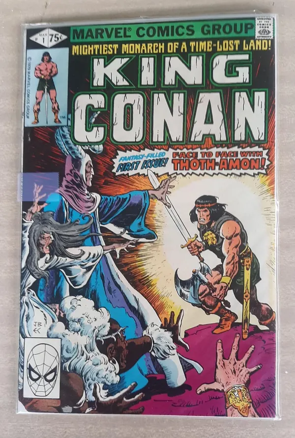 KING CONAN #1 1978 MARVEL COMICS BRONZE AGE CLASSIC COLLECTORS ITEM