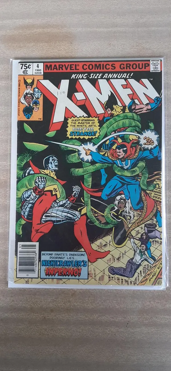 X-MEN #4 KING SIZE ANNUAL 1980 Marvel Comics BRONZE AGE Classic Collectors Item