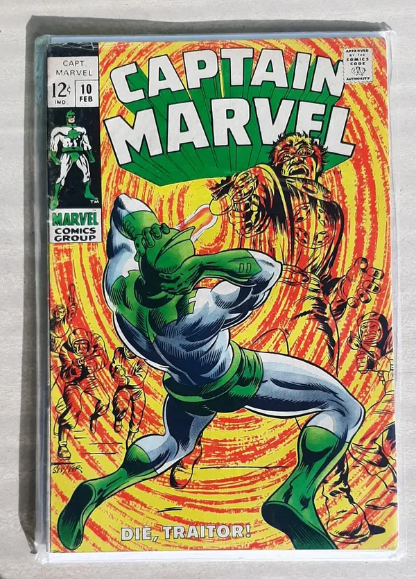 CAPTAIN MARVEL #10 1969 Marvel Comics Silver Age Classic Collectors Item