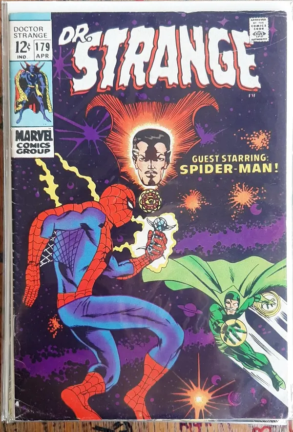DOCTOR STRANGE #179 1969 Marvel Comics SILVER AGE CLASSIC COLLECTORS ITEM featur