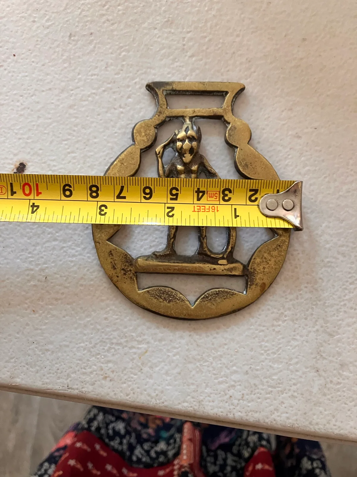 Brass horse harness decoration — photo 4