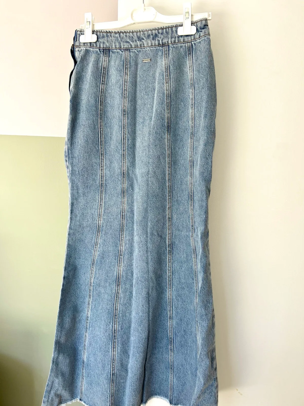 NEW Ghanda Daria Denim Maxi Skirt - Size 6 — photo 2
