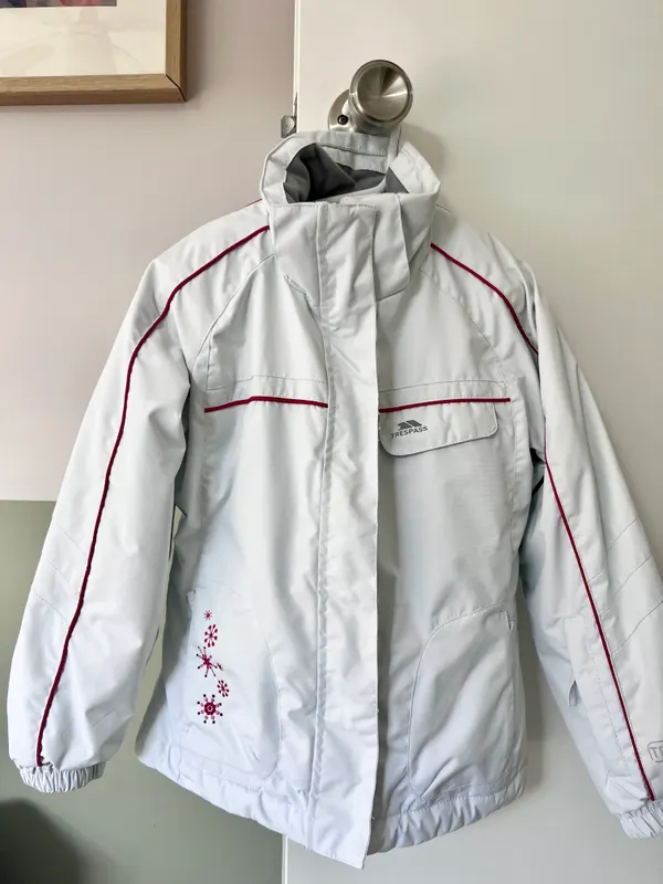 Trespass Girls Waterproof Ski Jacket 5–6 Years Coldheat Insulated Snow Coat