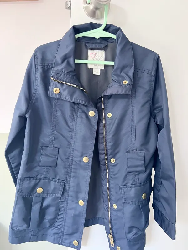 Place Kids Navy Spring Jacket 5-6 Years Military style