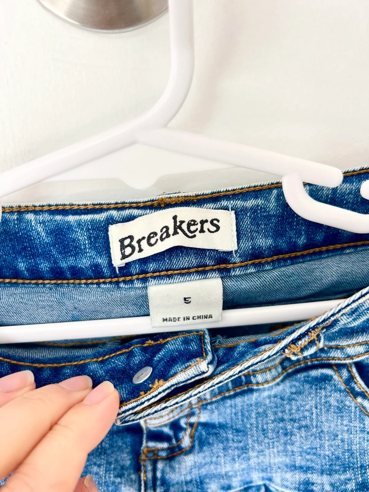 Breakers denim skirt for girl - — photo 3