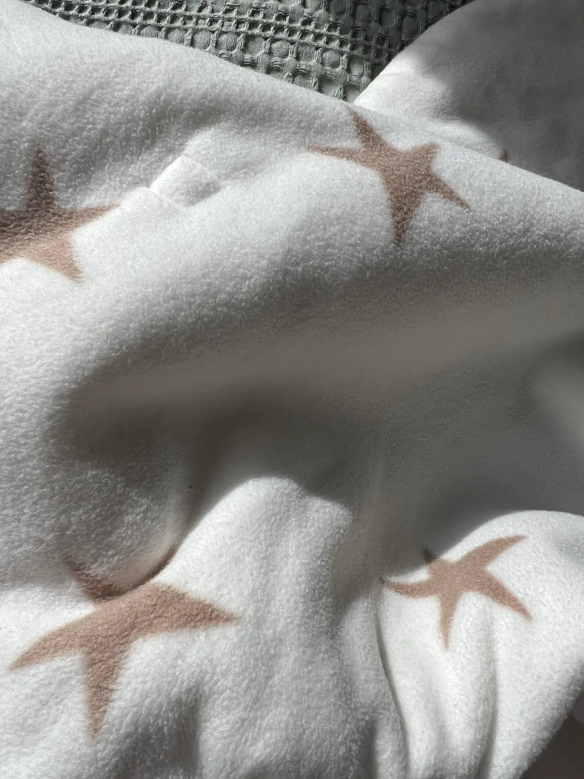 Baby Fleece Swaddle Wrap 0–6 Months – Star Print — photo 3