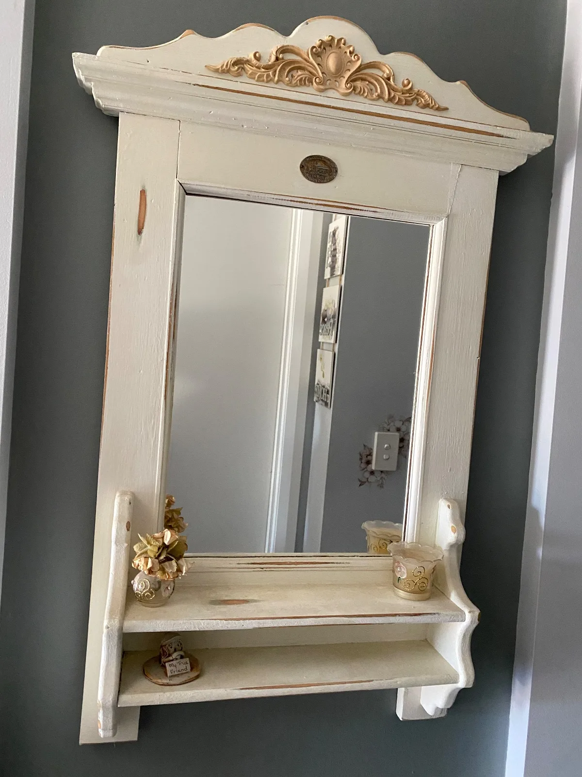Vintage Hall mirror and table — photo 4