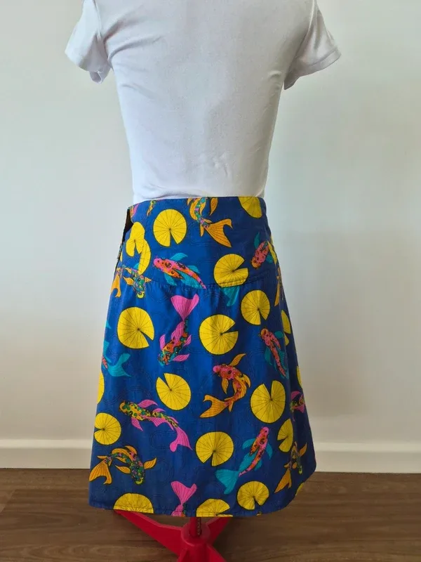 Keshet Aluula Reversible Koi Print Summer Skirt – L/XL – photo 2