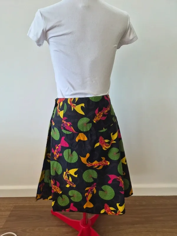 Keshet Aluula Reversible Koi Print Summer Skirt – L/XL – photo 12