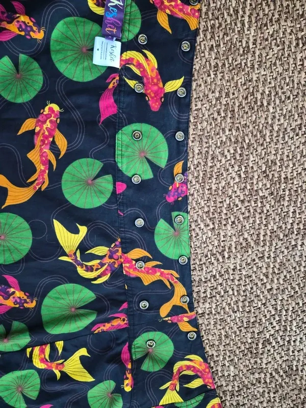 Keshet Aluula Reversible Koi Print Summer Skirt – L/XL – photo 5