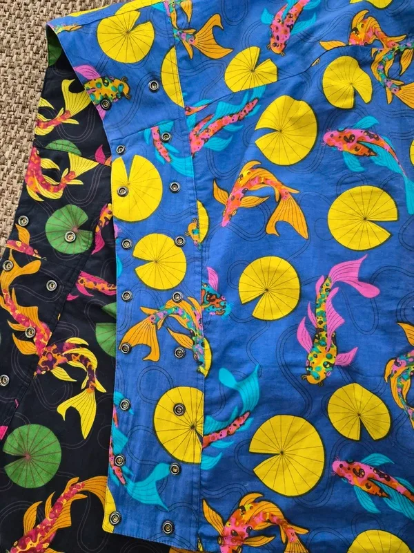Keshet Aluula Reversible Koi Print Summer Skirt – L/XL – photo 6