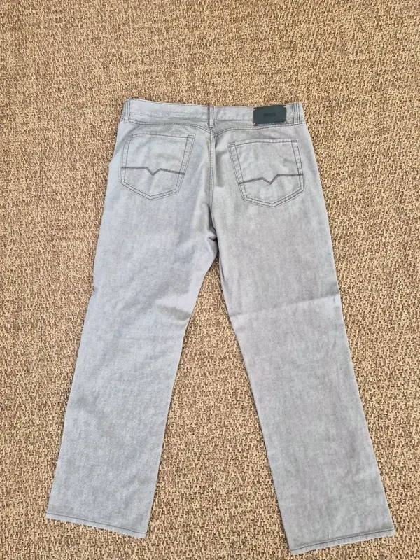 Men's BOSS Hugo Boss Grey Regular Fit Jeans W38 L34 – photo 2