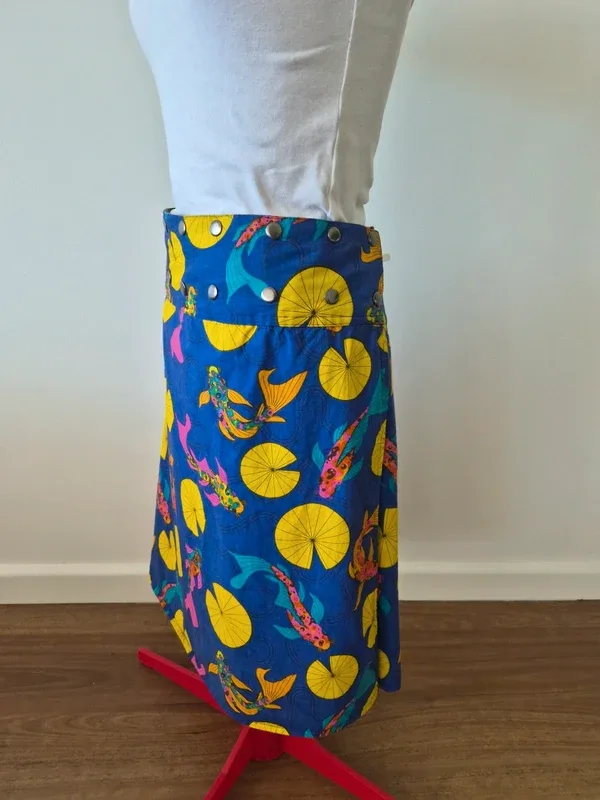 Keshet Aluula Reversible Koi Print Summer Skirt – L/XL – photo 7