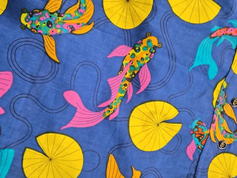 Keshet Aluula Reversible Koi Print Summer Skirt – L/XL – photo 9