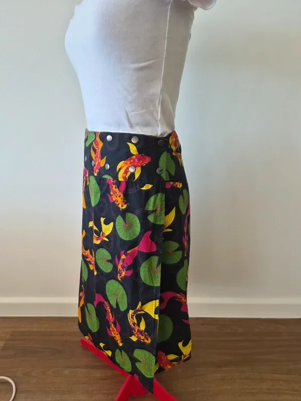 Keshet Aluula Reversible Koi Print Summer Skirt – L/XL – photo 11