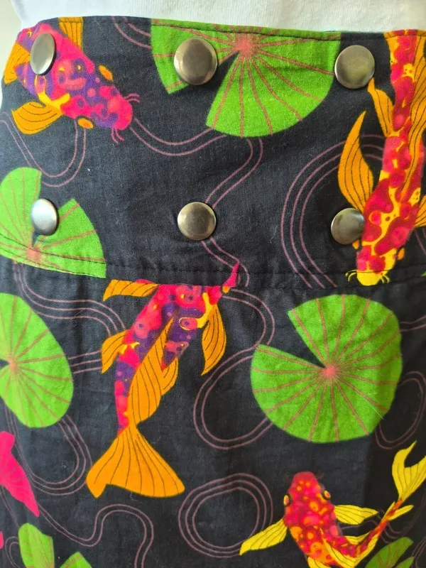 Keshet Aluula Reversible Koi Print Summer Skirt – L/XL – photo 10