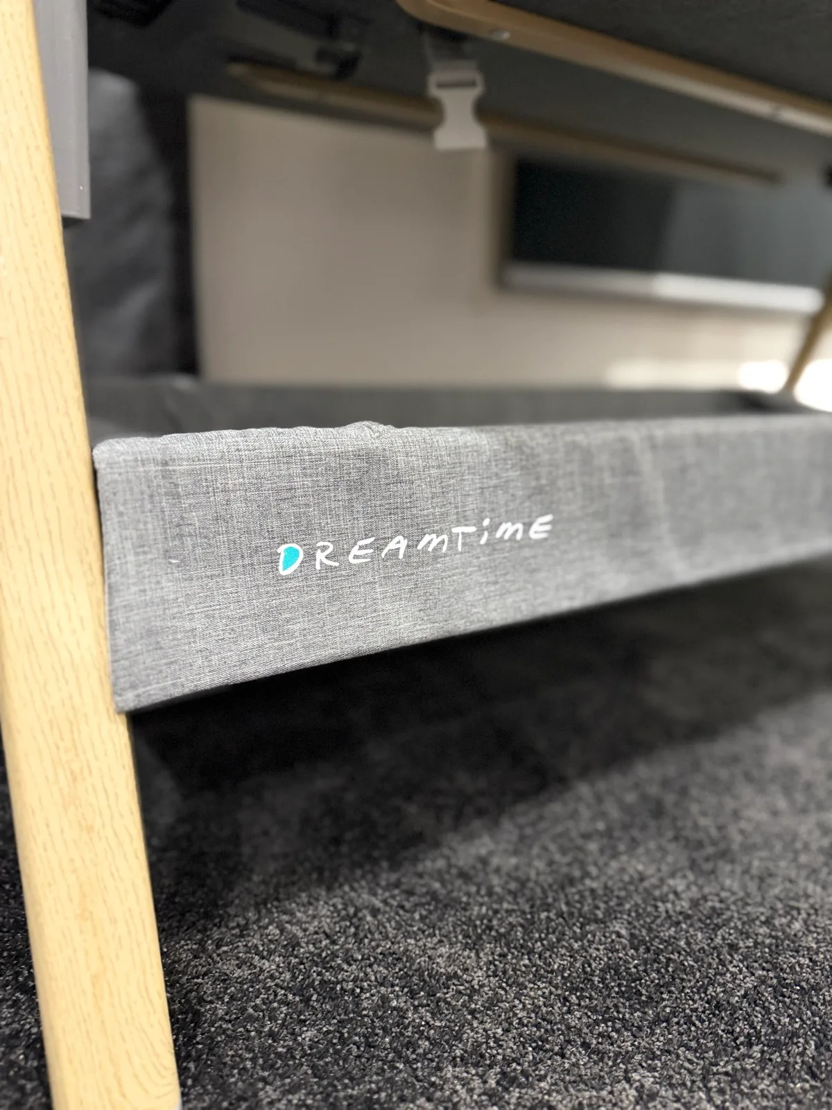 Love N Care Dreamtime Sleeper Bedside Co-Sleeper Bassinet - Charcoal — photo 3