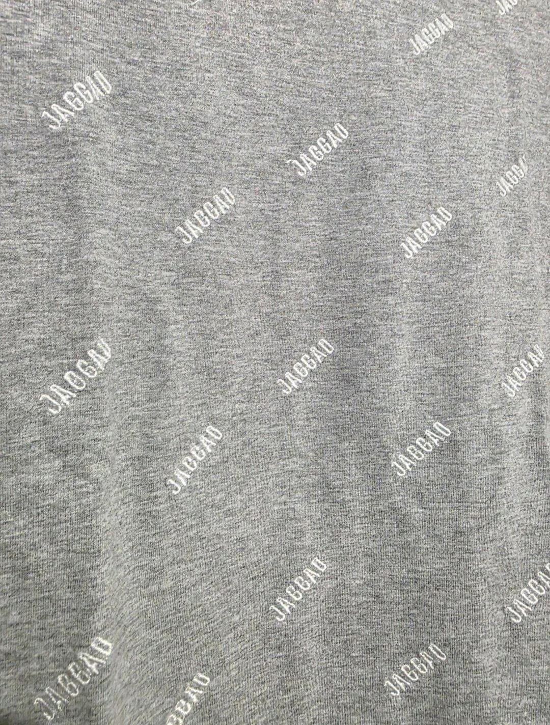 Jaggad Women's Grey Monogram Tee (Embroidered Stitching) - Size XS — photo 5
