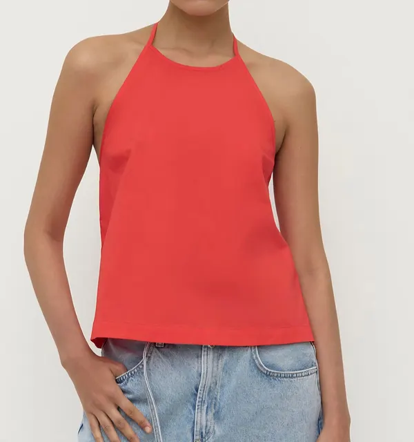 BNWT Assembly Label Henny Top in Chilli Red – Size AU 8