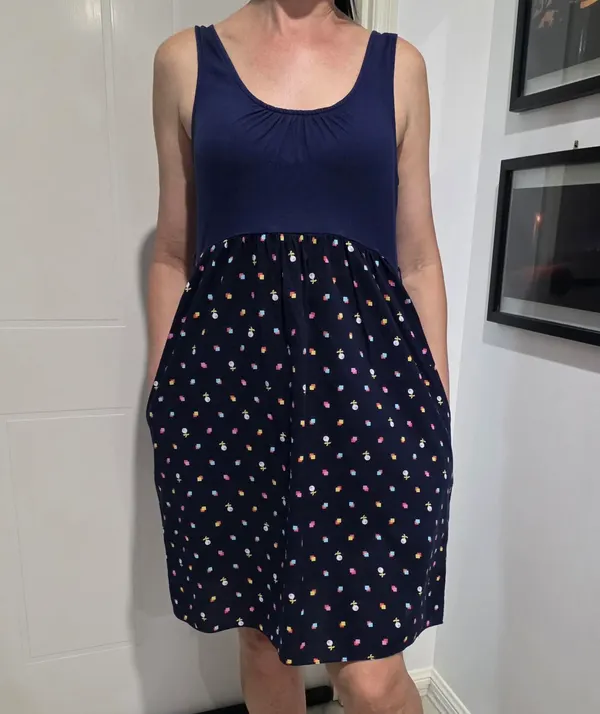 Vintage Zimmermann 90s Archival Waist Cotton Dress - Size 3