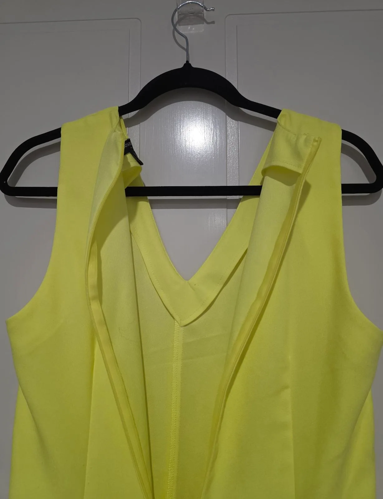 Banana Republic Neon Yellow Shift Dress - Size US 6 / AU 10 – photo 9
