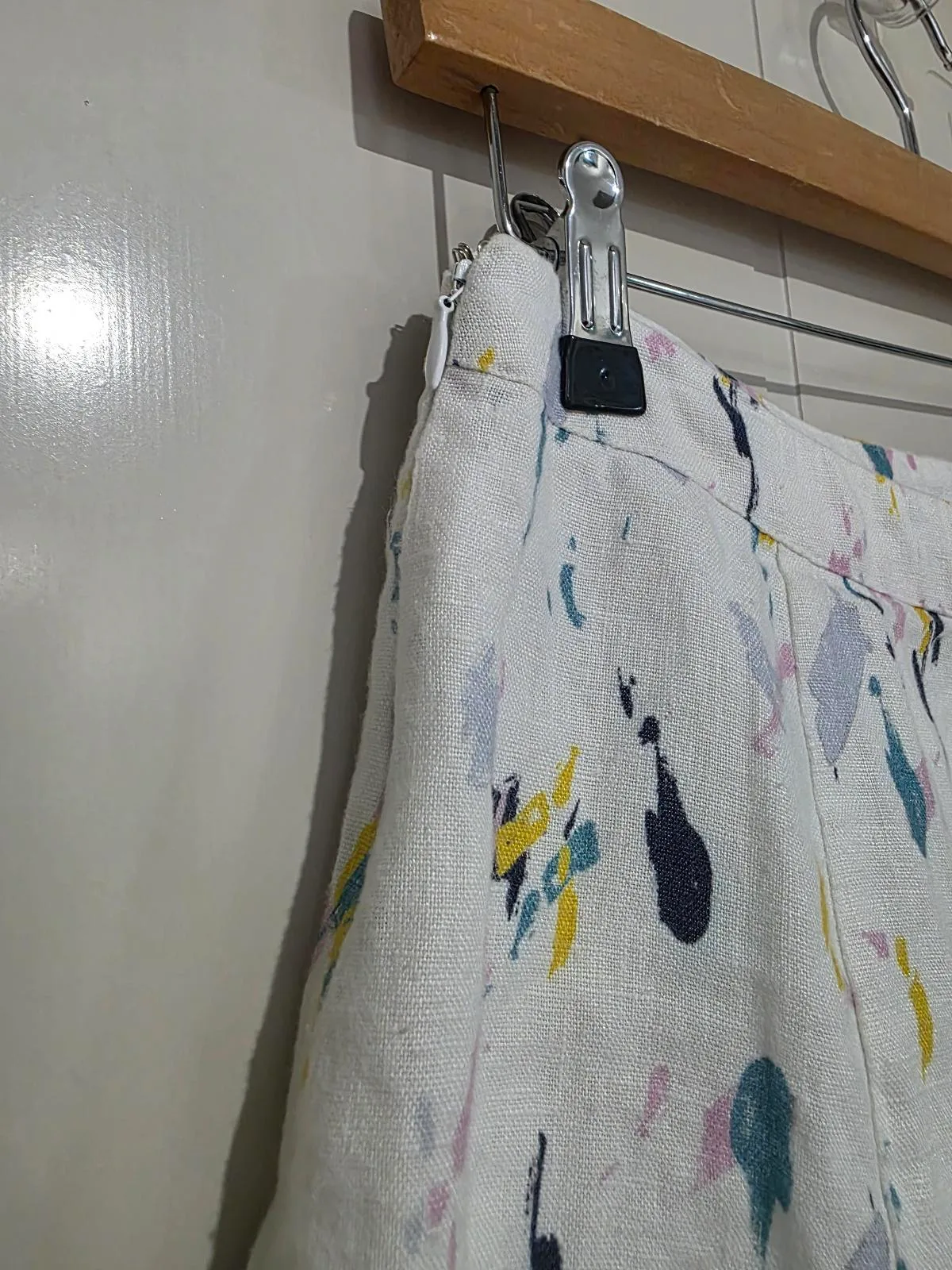 Marcs "Stroke Of Luck" linen skirt - Size 10 — photo 6