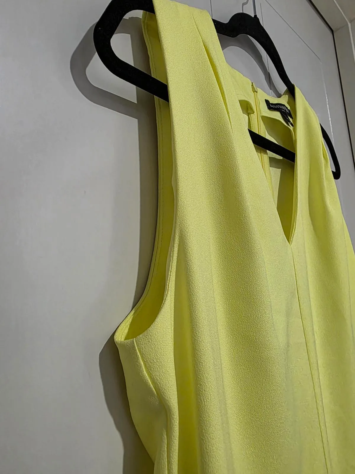 Banana Republic Neon Yellow Shift Dress - Size US 6 / AU 10 – photo 5