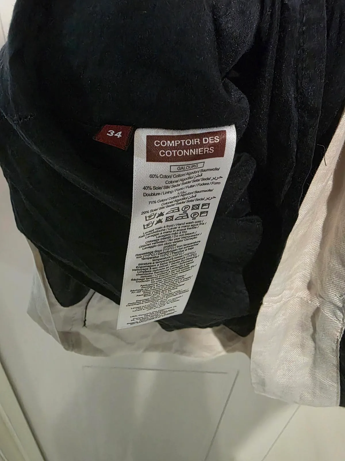 Comptoir Des Cotonniers Galourg Silk Blend Dress - Size 34 — photo 7