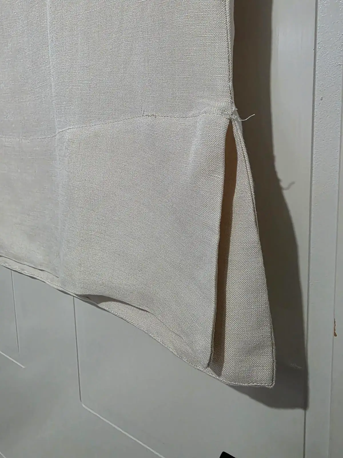Preview Cream Linen Blend Top - Size 8 – photo 6