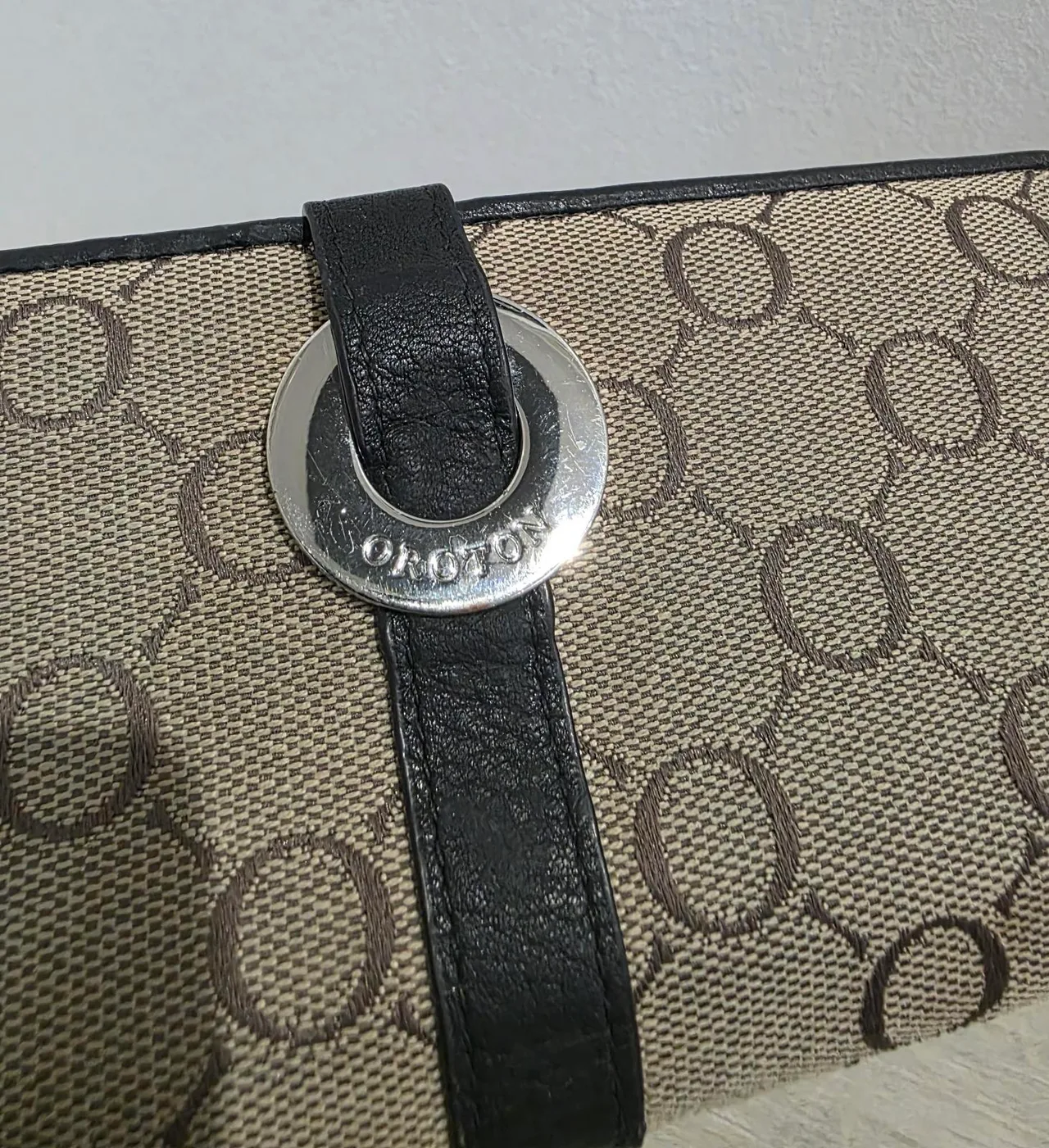 Vintage Oroton Monogram Bifold Wallet — photo 6