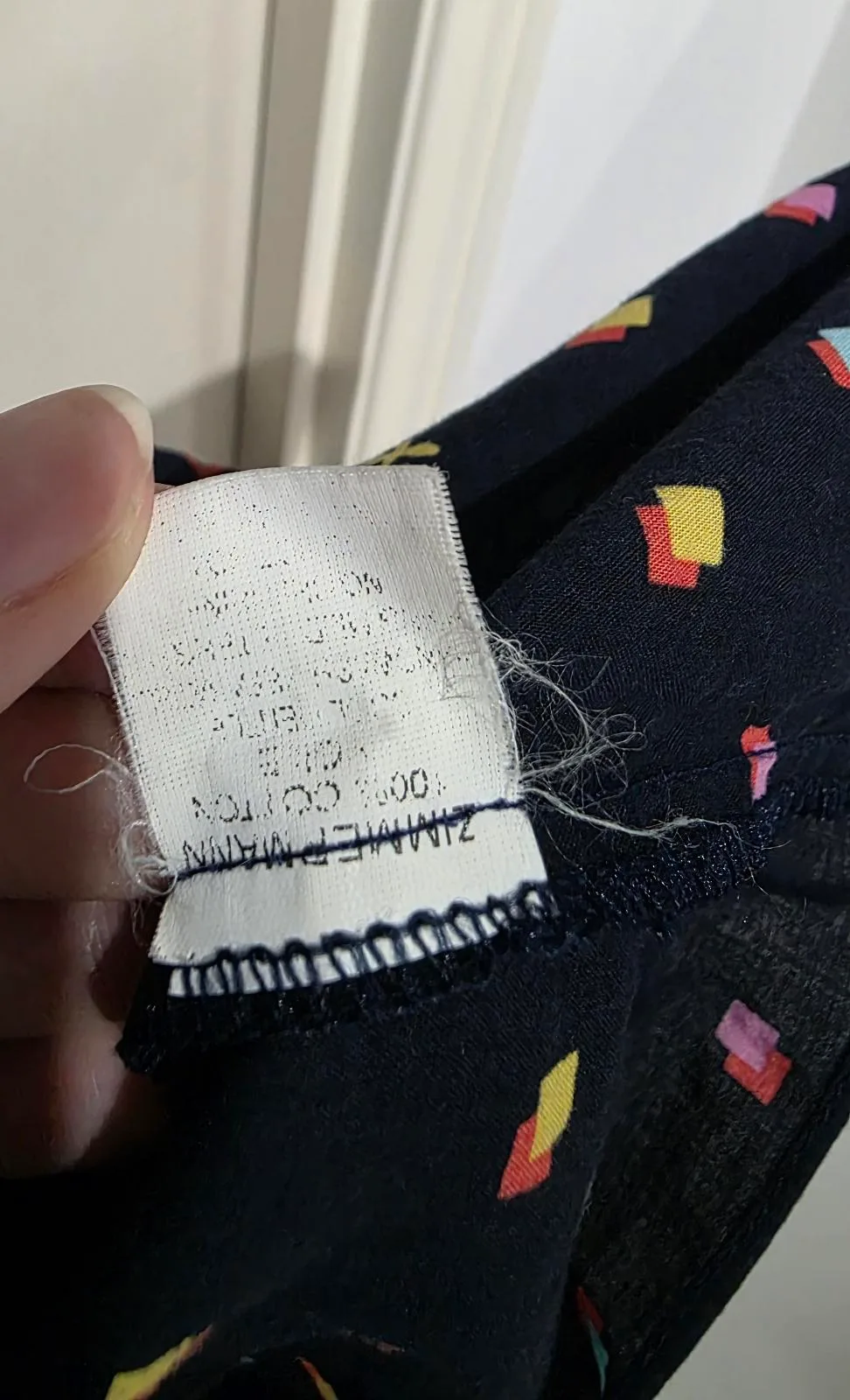 Vintage Zimmermann 90s Archival Waist Cotton Dress - Size 3 — photo 7