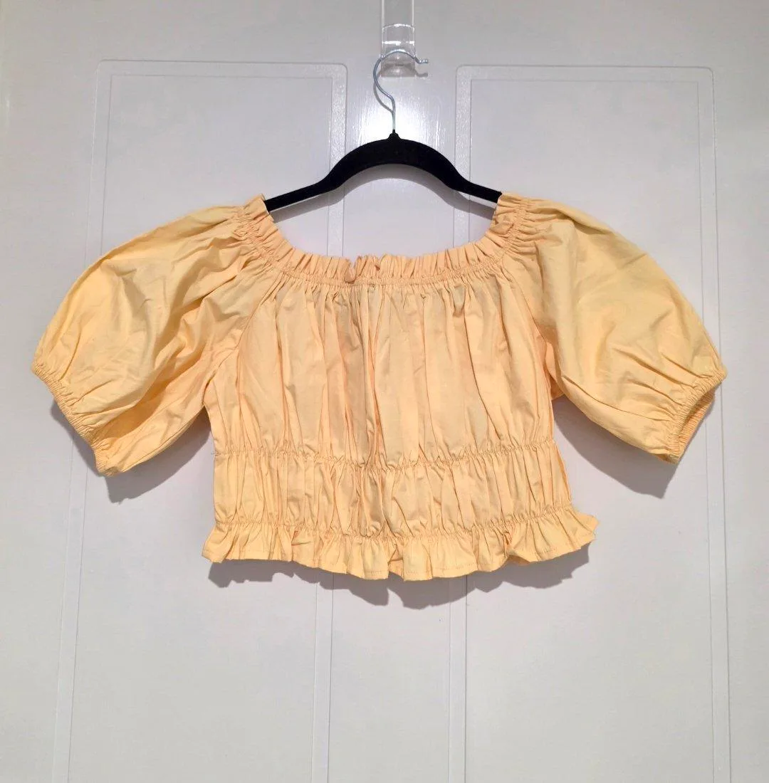 Sportsgirl Off Shoulder Crop Top - Size 8 — photo 7